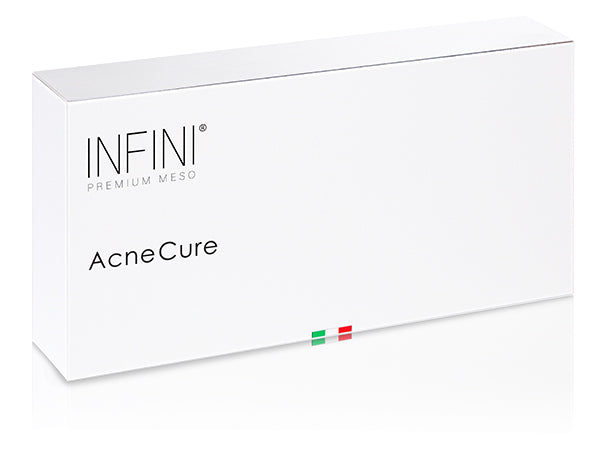 INFINI Acne Cure product packaging on a white background
